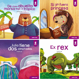 PACK CUENTOS Y FANTASÍAS 5 AÑOS (4 LIBROS): DE CÓMO ABUELITO MORS - ADELFONSU (ESPEJO, LUIS MIGUEL)