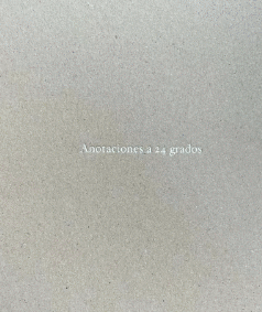 ANOTACIONES A 24 GRADOS - ARÉVALO, ANTOINETTE