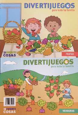 DIVERTIJUEGOS PARA TODA LA FAMILIA 7: FRUTAS/VERDURAS: ILUSTRACIO - GHEZZI, CLAUDIA