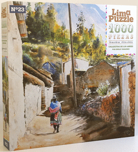 LIMA PUZZLE Nº 23 - CALLECITAS DE LOS ANDES: ROMPECABEZAS DE 1000 - YANARIKO, EMILIO