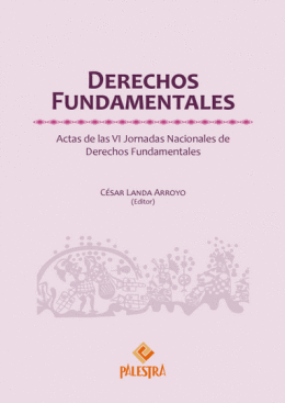 DERECHOS FUNDAMENTALES: ACTAS DE LAS VI JORNADAS NACIONALES DE DE - LANDA ARROYO, CÉSAR