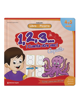 1, 2, 3... ¡CUENTA OTRA VEZ! COQUITO: COLECCIÓN LIBRO - PIZARRA - ZAPATA MISAD, RUTH MARÍA