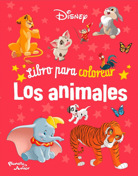 LIBRO PARA COLOREAR. LOS ANIMALES - DISNEY
