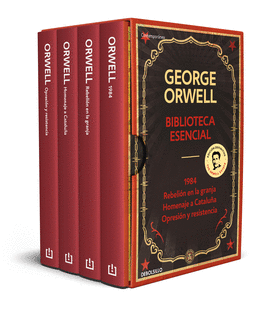 BIBLIOTECA ESENCIAL GEORGE ORWELL (1984  REBELIÓN EN LA GRANJA  H - ORWELL, GEORGE