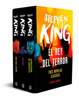 ESTUCHE STEPHEN KING. EL REY DEL TERROR (TRES NOVELAS CLÁSICAS):  - KING, STEPHEN