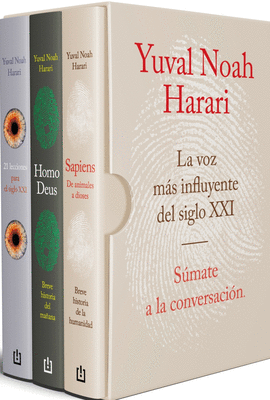 ESTUCHE HARARI: SAPIENS; HOMO DEUS; 21 LECCIONES PARA EL SIGLO XX - HARARI, YUVAL NOAH