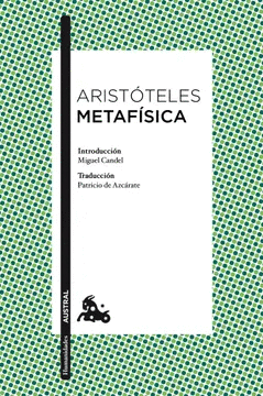 METAFÍSICA - ARISTÓTELES