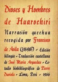 DIOSES Y HOMBRES DE HUAROCHIRÍ (EDICIÓN FASCIMILAR 2012) - ARGUEDAS, JOSÉ MARÍA
