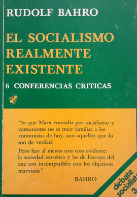 EL SOCIALISMO REALMENTE EXISTENTE
