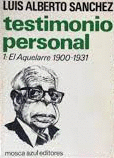 TESTIMONIO PERSONAL 1:  EL ALQUELARRE  1900-1931