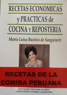 RECETAS ECONÓMICAS Y PRÁCTICAS DE COCINA Y REPOSTERIA