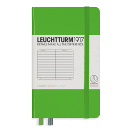 LEUCHTTURM 1917 POCKET A6 185P HC FRESH GREEN RAY