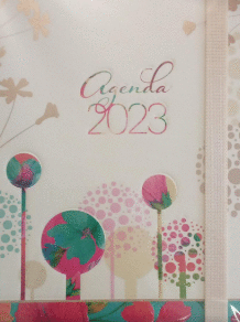 AGENDA FLORAL BOOK 2023