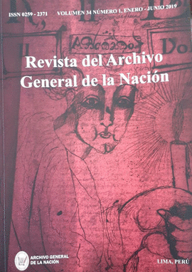 REVISTA DEL ARCHIVO GENERAL DE LA NACIÓN