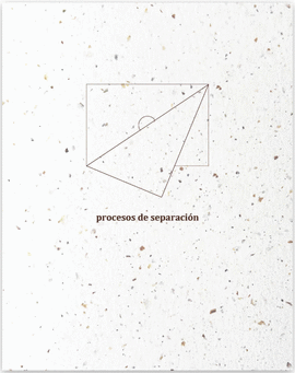 PROCESOS DE SEPARACIÓN