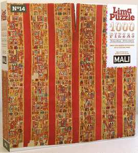 LIMA PUZZLE N° 14 - UNKU CON DISEÑOS ESTILIZADOS DE LA CULTURA WARI