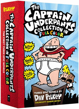 THE CAPTAIN UNDERPANTS COLLECTION IN FULL COLOR