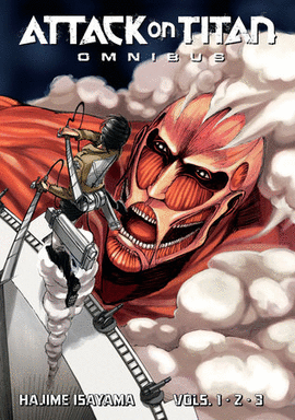 ATTACK ON TITAN OMNIBUS 1 (VOL. 1-3) MANGA (EN INGLÉS)