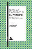 EL PRÍNCIPE (COMENTADO POR NAPOLEÓN BONAPARTE) / THE PRINCE (COMMENTED BY NAPOLEON BONAPARTE)