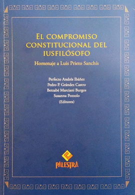 EL COMPROMISO CONSTITUCIONAL DEL IUSFILÓSOFO (TB)