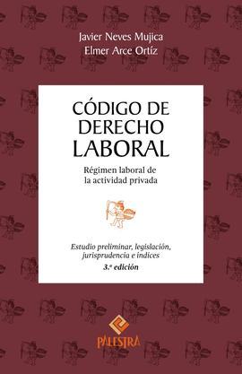 CÓDIGO DE DERECHO LABORAL (3RA. EDICIÓN)