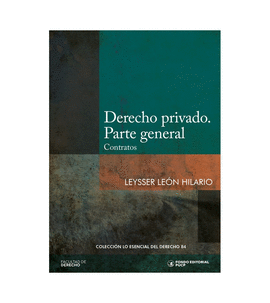 DERECHO PRIVADO. PARTE GENERAL