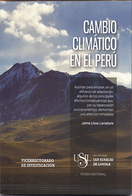 CAMBIO CLIMÁTICO EN EL PERÚ