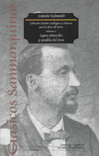AGUAS MINERALES Y POTABLES DEL PERÚ. VOL. V