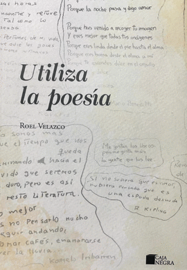 UTILIZA LA POESÍA