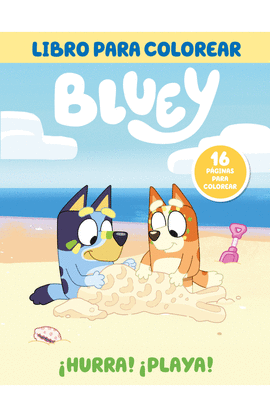 ¡HURRA! ¡PLAYA! (LIBRO PARA COLOREAR)