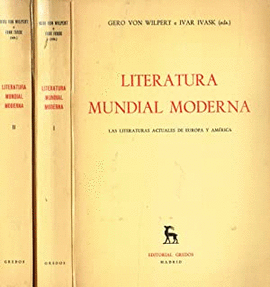 LITERATURA MUNDIAL MODERNA 2 TOMOS