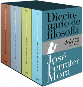 DICCIONARIO DE FILOSOFÍA. 4 TOMOS EN ESTUCHE
