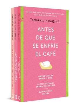 PACK ANTES DE QUE SE ENFRÍE EL CAFÉ (3 LIBROS)