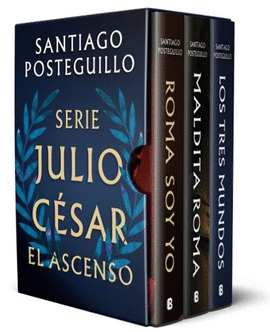 TRILOGÍA DEL ASCENSO (EDICIÓN ESTUCHE CON: ROMA SOY YO, MALDITA ROMA, LOS TRES MUNDOS)