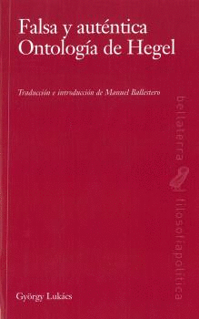 FALSA Y AUTÉNTICA ONTOLOGÍA DEL HEGEL