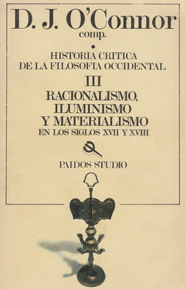 HISTORIA CRÍTICA DE LA FILOSOFÍA OCCIDENTAL III