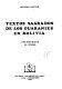 TEXTOS SAGRADOS DE LOS GUARANÍES EN BOLIVIA