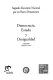 DEMOCRACIA, ESTADO Y DESIGUALDAD. SEGUNDO ENCUENTRO NACIONAL POR UN NUEVO PENSAMIENTO