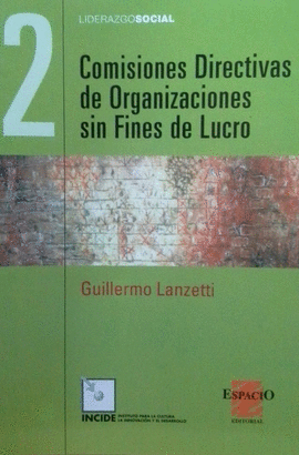 COMISIONES DIRECTIVAS DE ORGANIZACIONES SIN FINES DE LUCRO