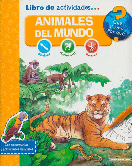 ANIMALES DEL MUNDO. LIBRO DE ACTIVIDADES