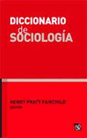 DICCIONARIO DE SOCIOLOGÍA