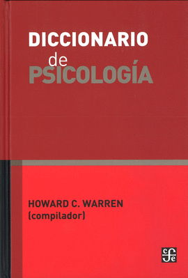 DICCIONARIO DE PSICOLOGÍA