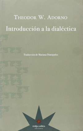 INTRODUCCIÓN A LA DIALÉCTICA