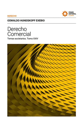 DERECHO COMERCIAL (TOMO XXIV)