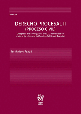 DERECHO PROCESAL II (PROCESO CIVIL)