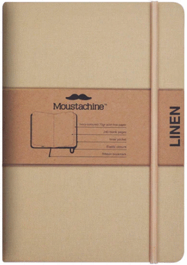 MOUSTACHINE CLASSIC LINO HABANO CLARO. POCKET RAYADO
